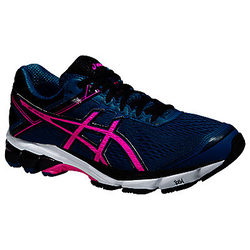 Asics GT-1000 4 Women's Structured Running Shoes, Mosaic Blue/Pink Glow